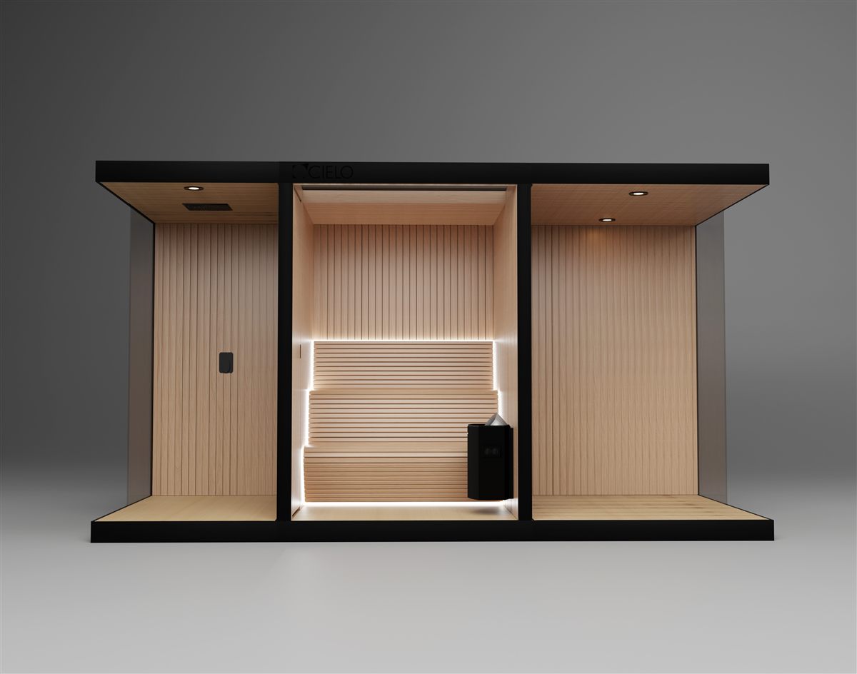 A Cielo sauna built for a consistent daily ritual