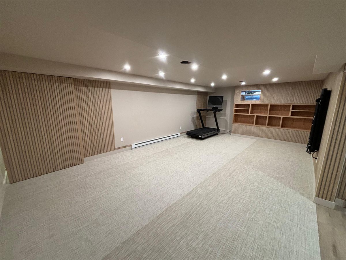 Basement sauna conversion: unused space to wellness room